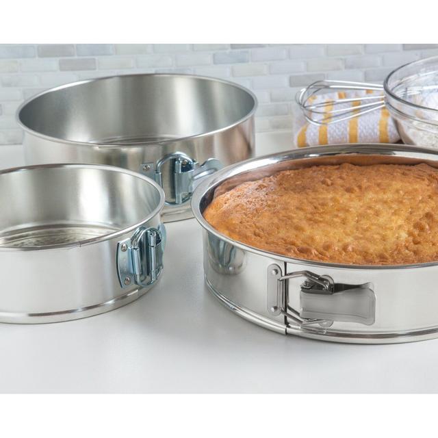 Fox Run Brands 3 Piece Round Springform Pan Set