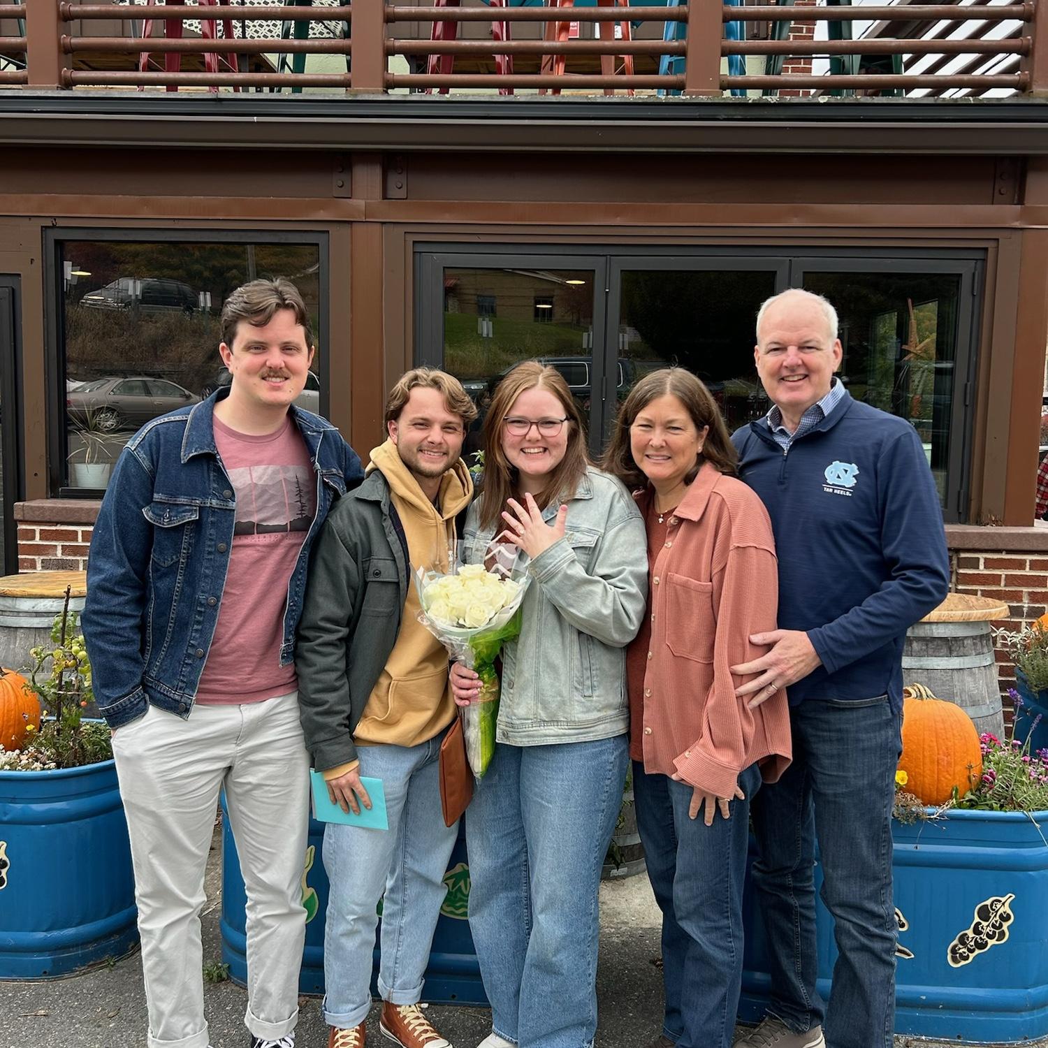 Liz's family! Missing Abbie(little sis), James(oldest brother), and Tim(youngest brother).