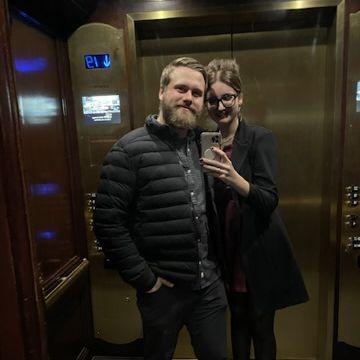 October 2023. On the way to Blu - where we first said I love you.