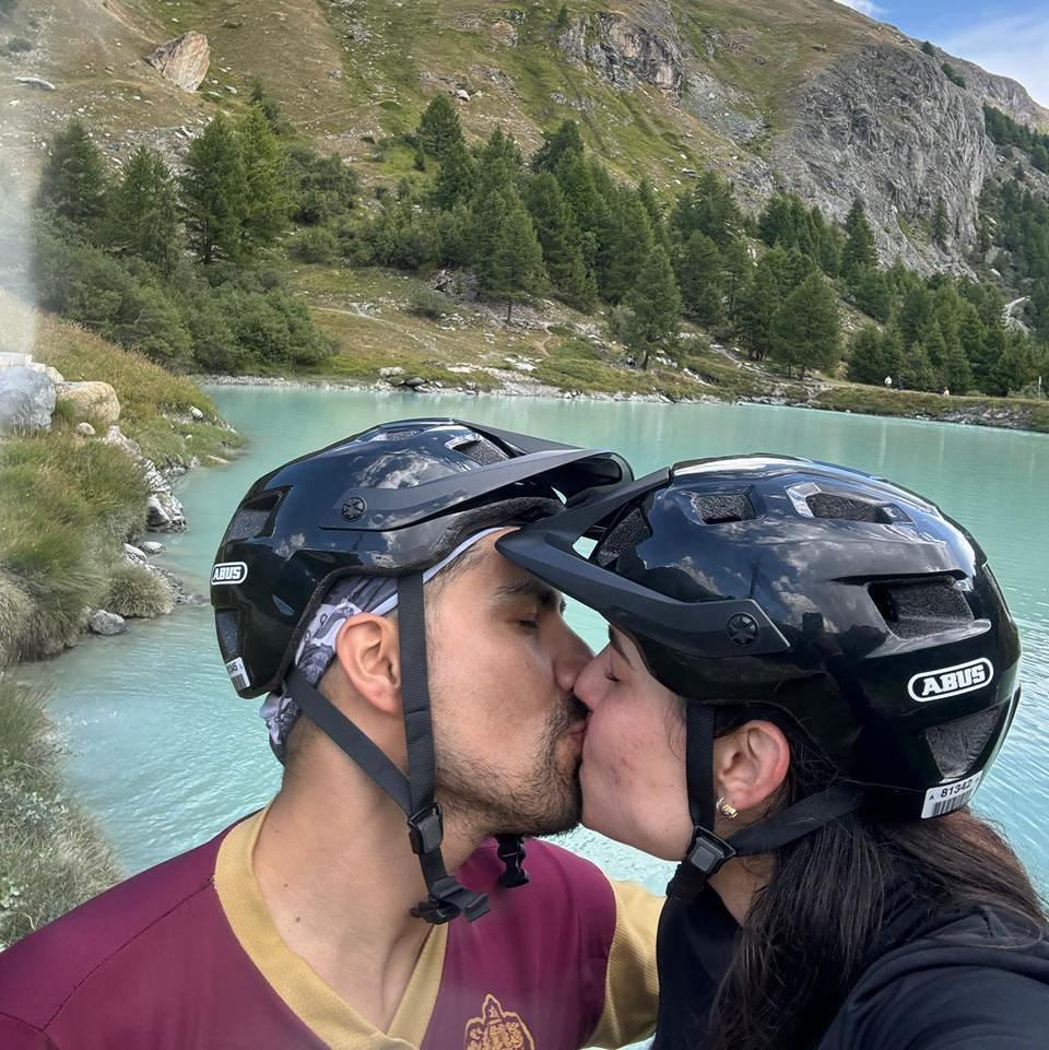 En los lagos de los Alpes