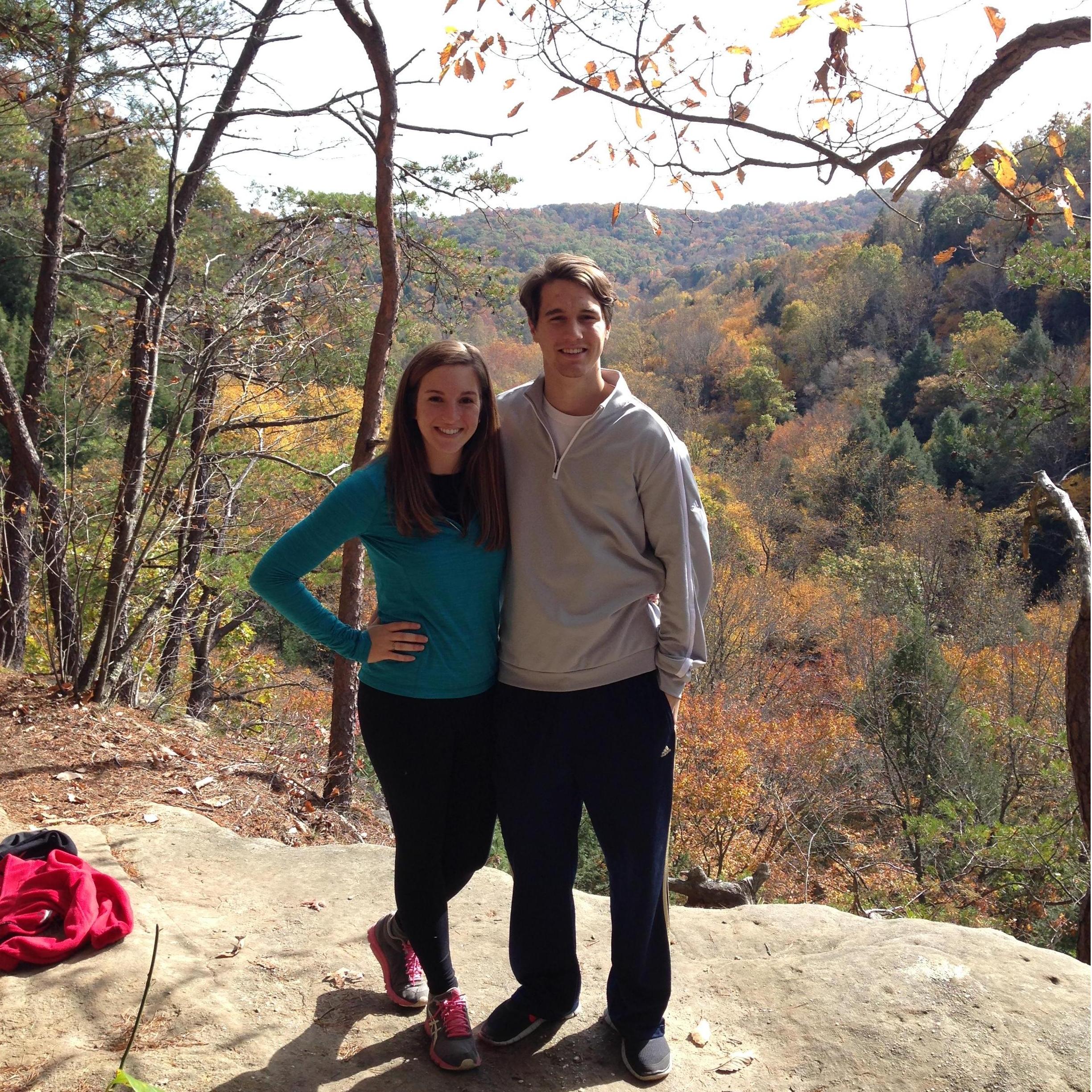 Hiking in Hocking Hills