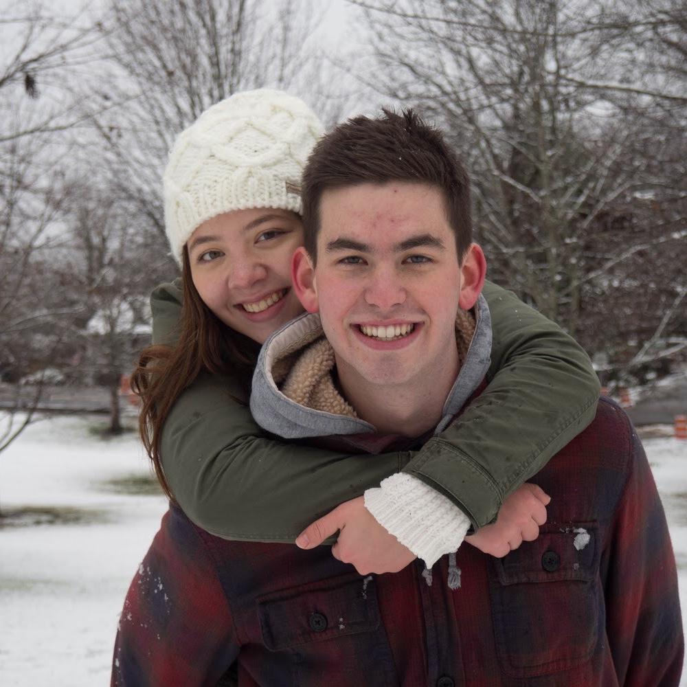 December 2017: Brittany visited Kyle in Dahlonega  and it snowed while she was there! She was forced to stay longer :)