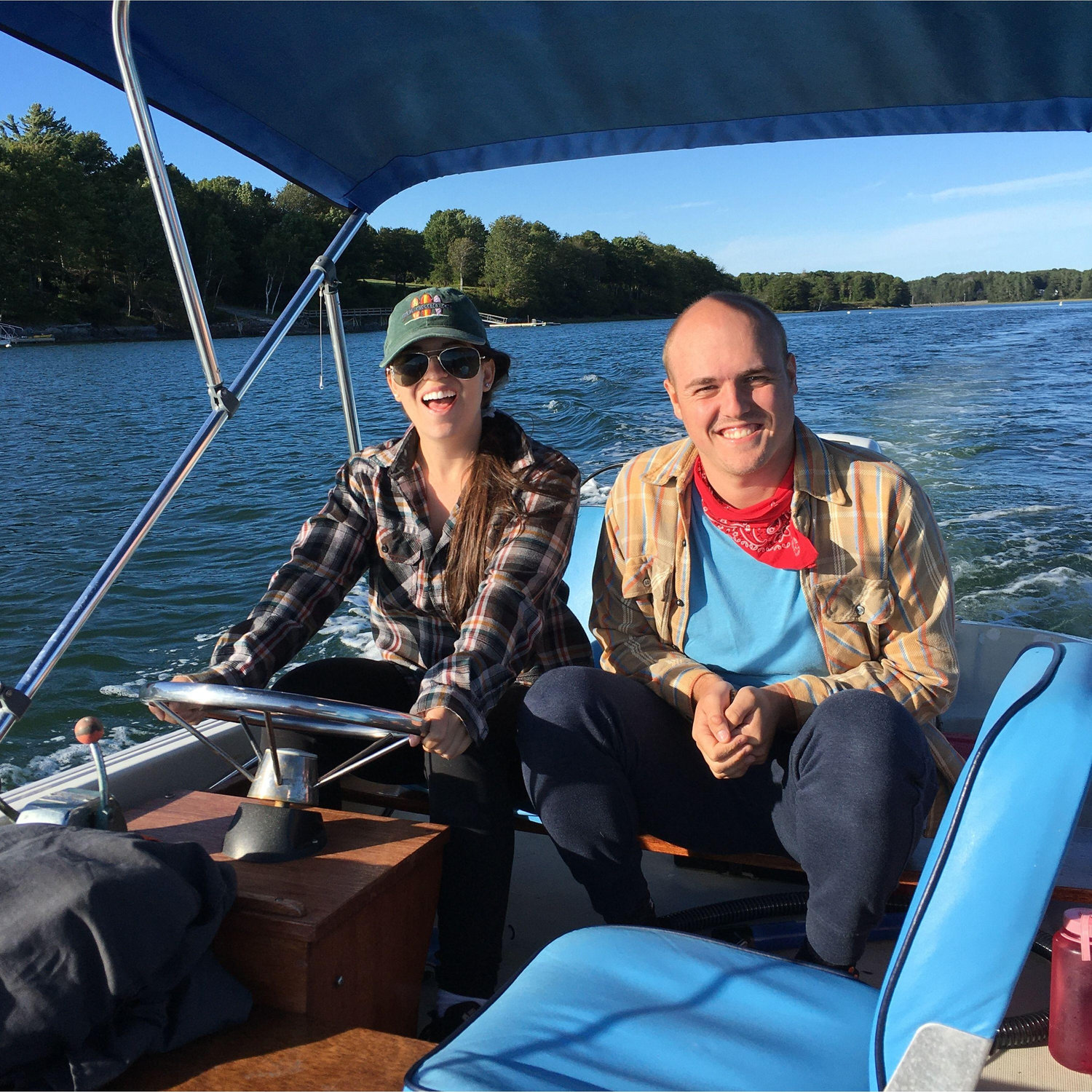 boating in Maine