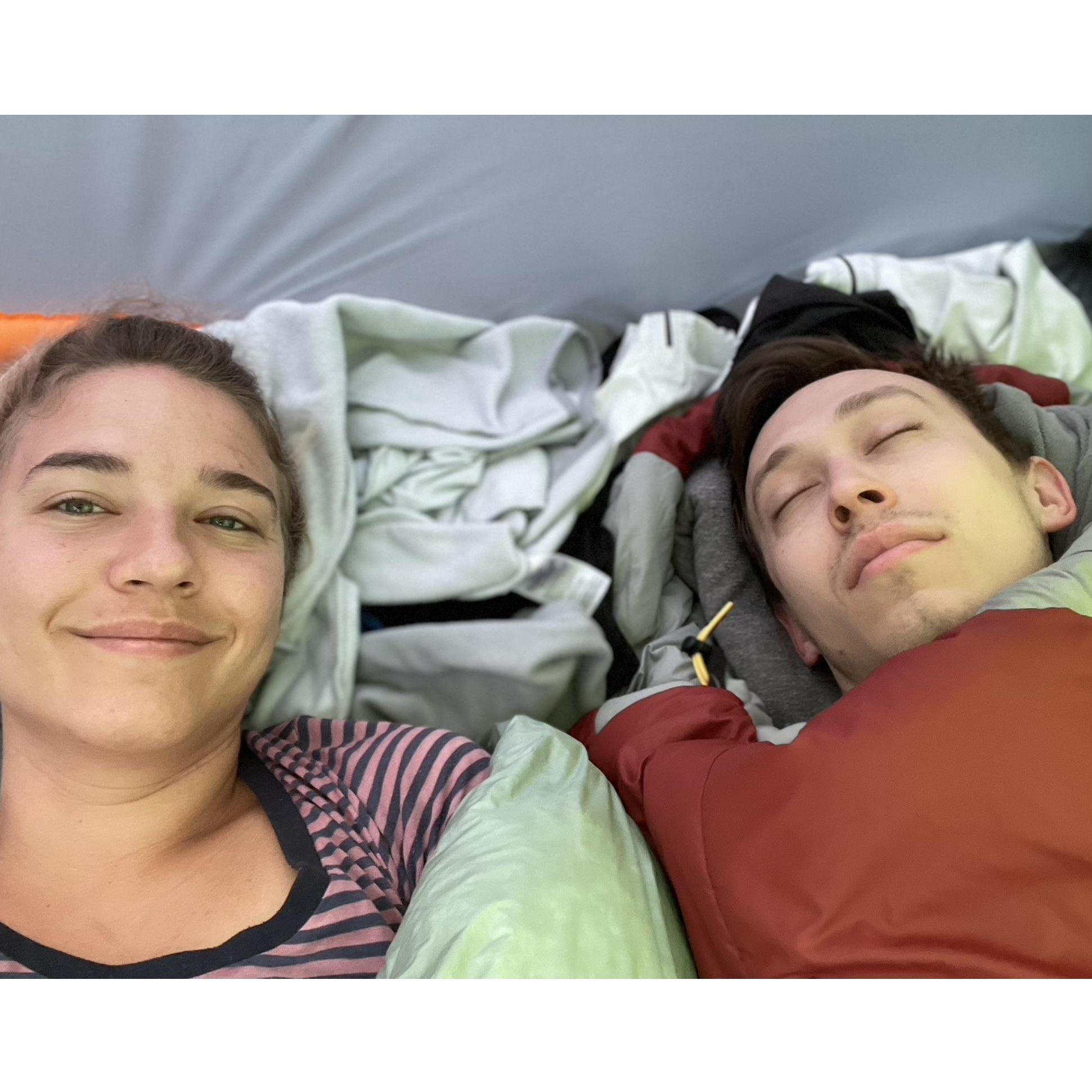 Camping in the Upper Peninsula Summer 2021.