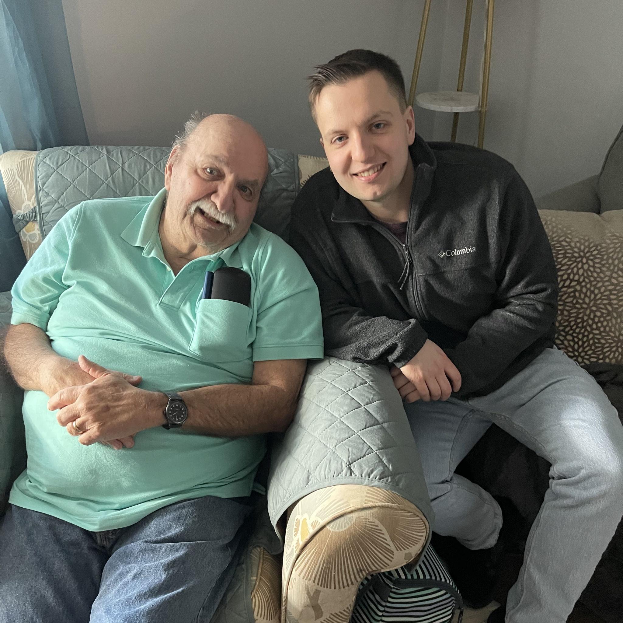 Marty and his Dad - November, 2025