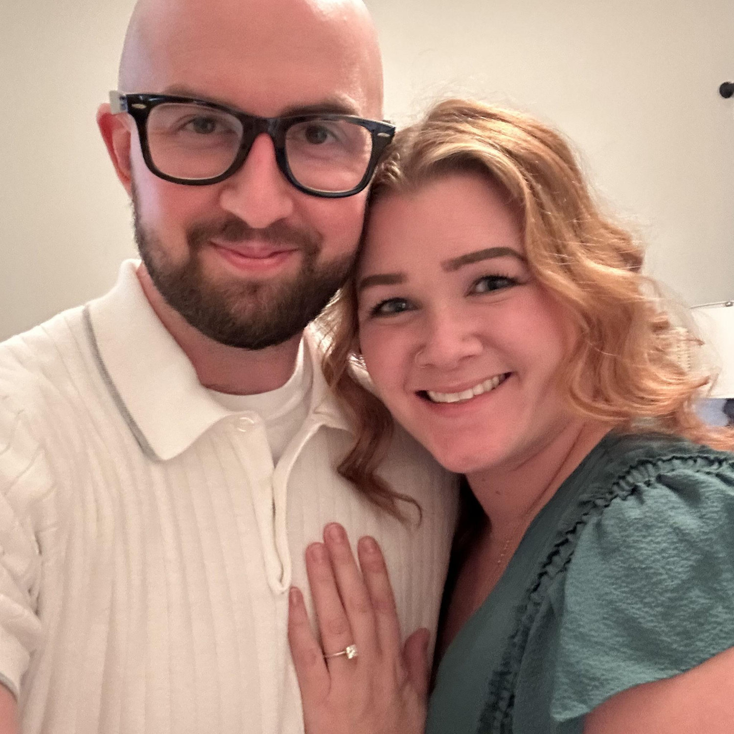 First wedding as an engaged couple