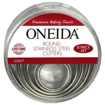 Oneida® Stainless Steel Round Cutters (Set of 8)