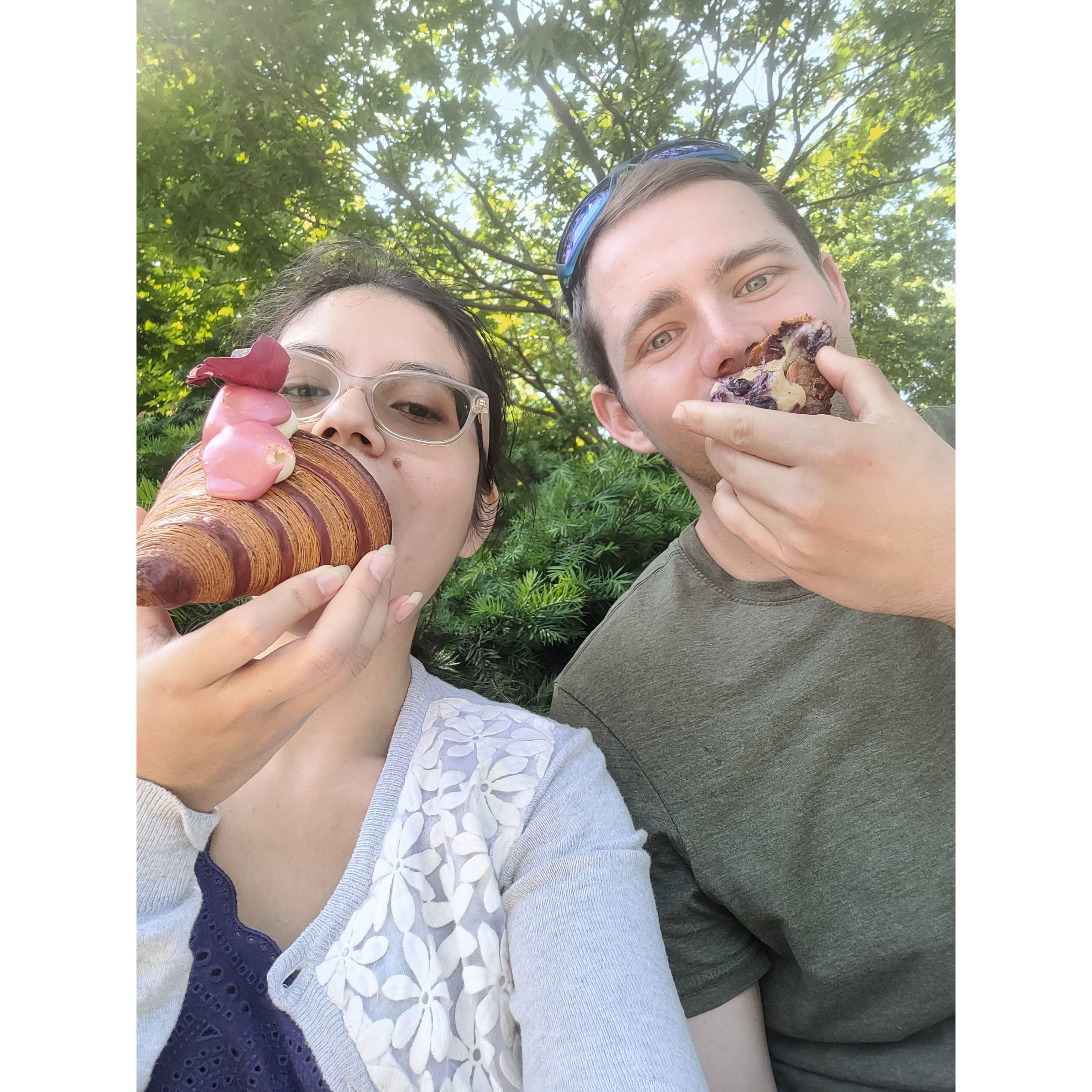 When we first became "official."