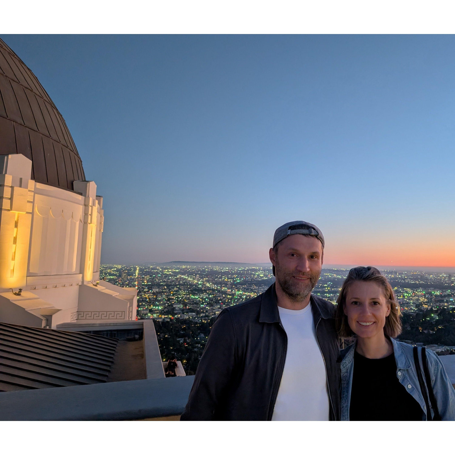 Sunset at Griffith Observatory