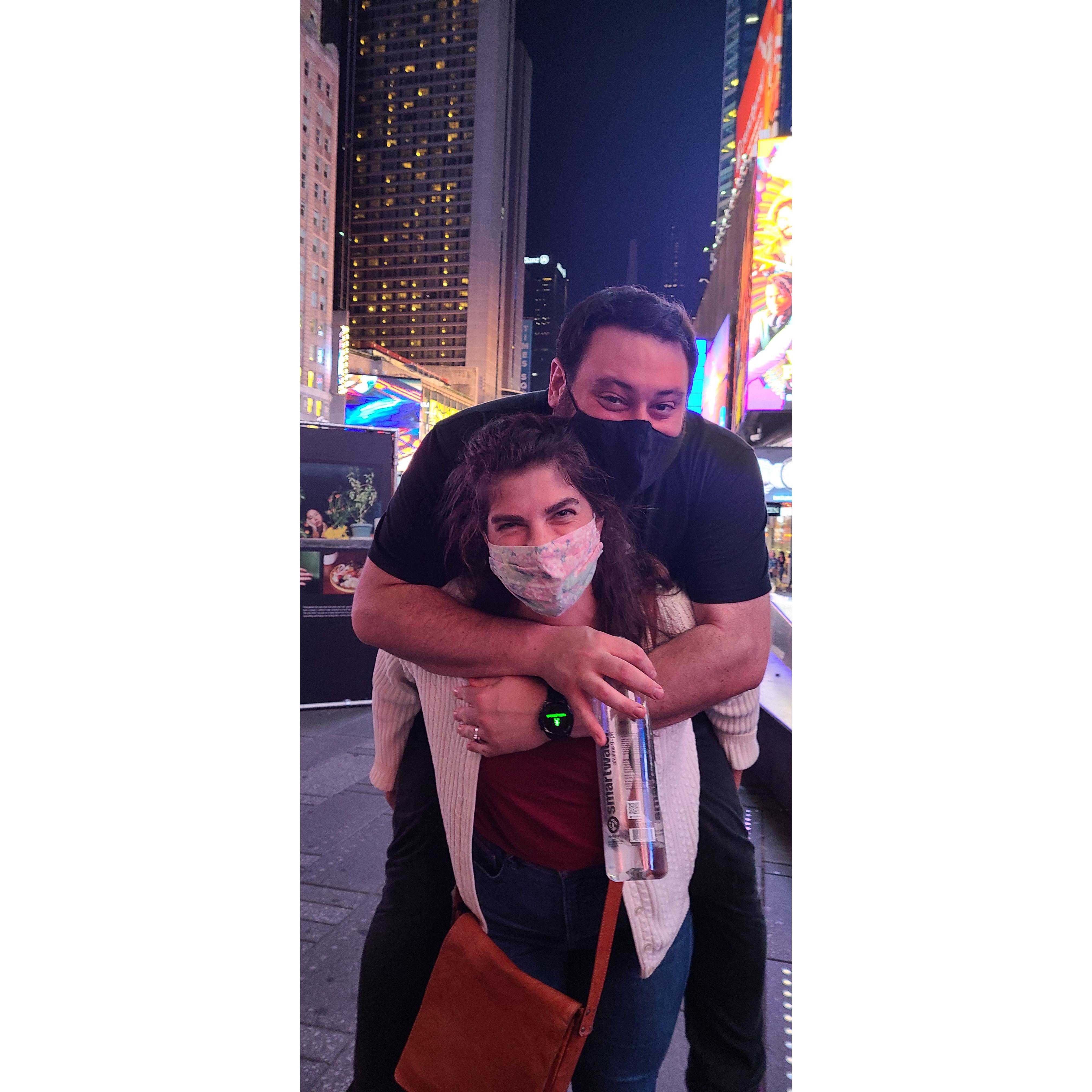 Times Square NYC shenanigans!