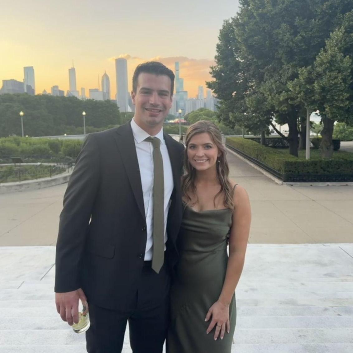 Tay's cousin's wedding in 2024 at the Field Museum