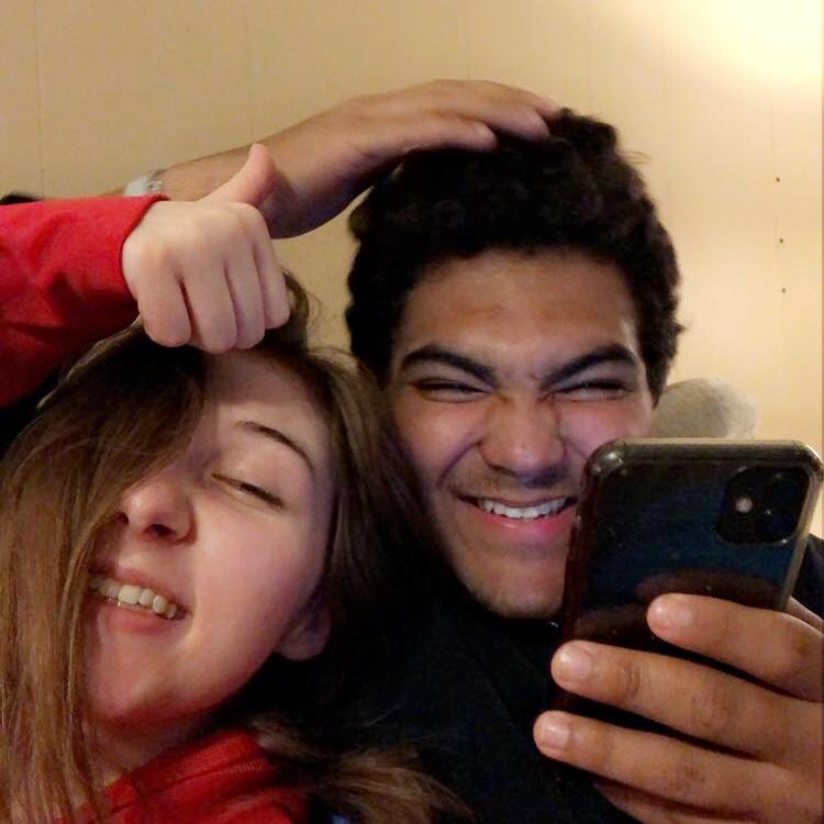 Dom and I were both 18 here!