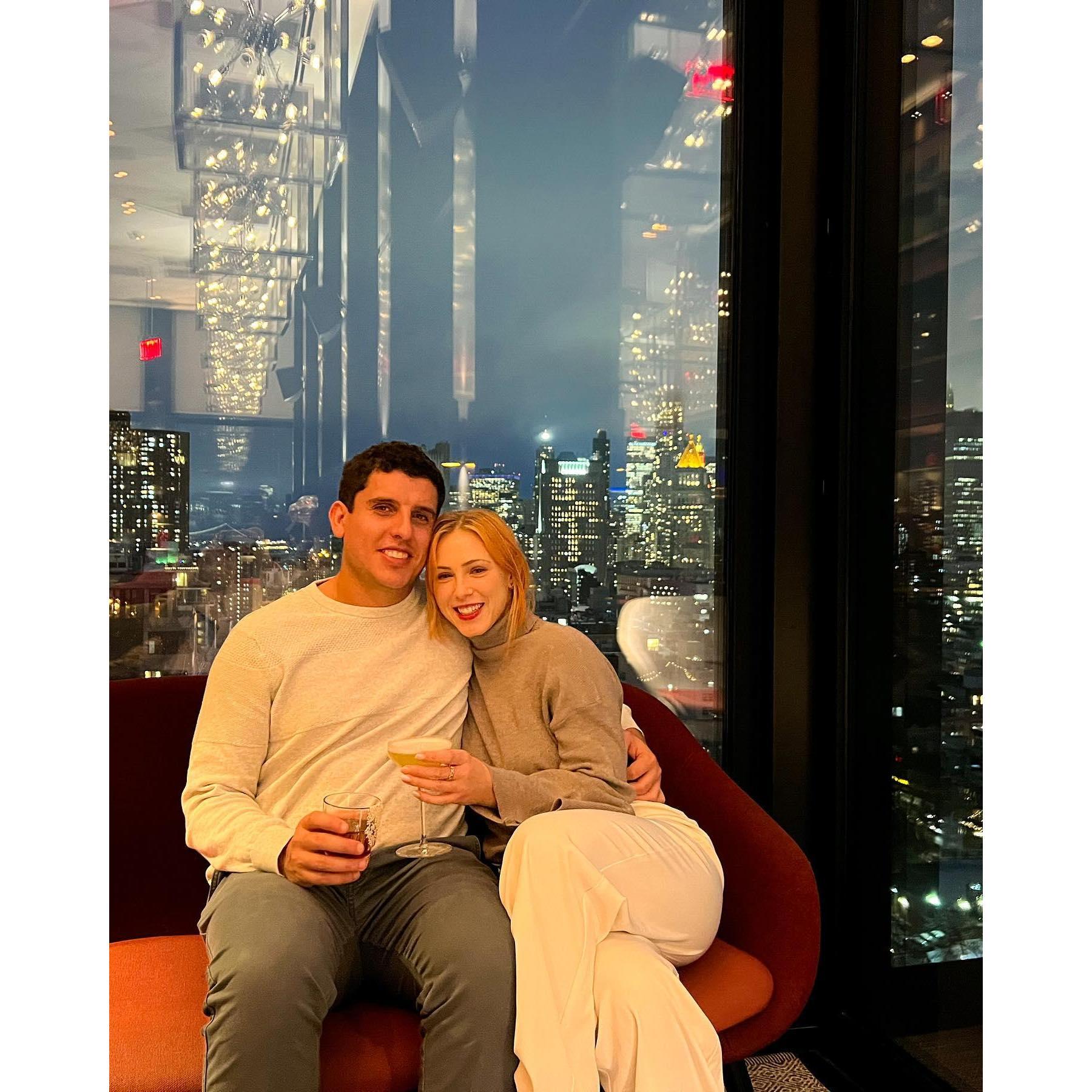 NYC at Christmas time