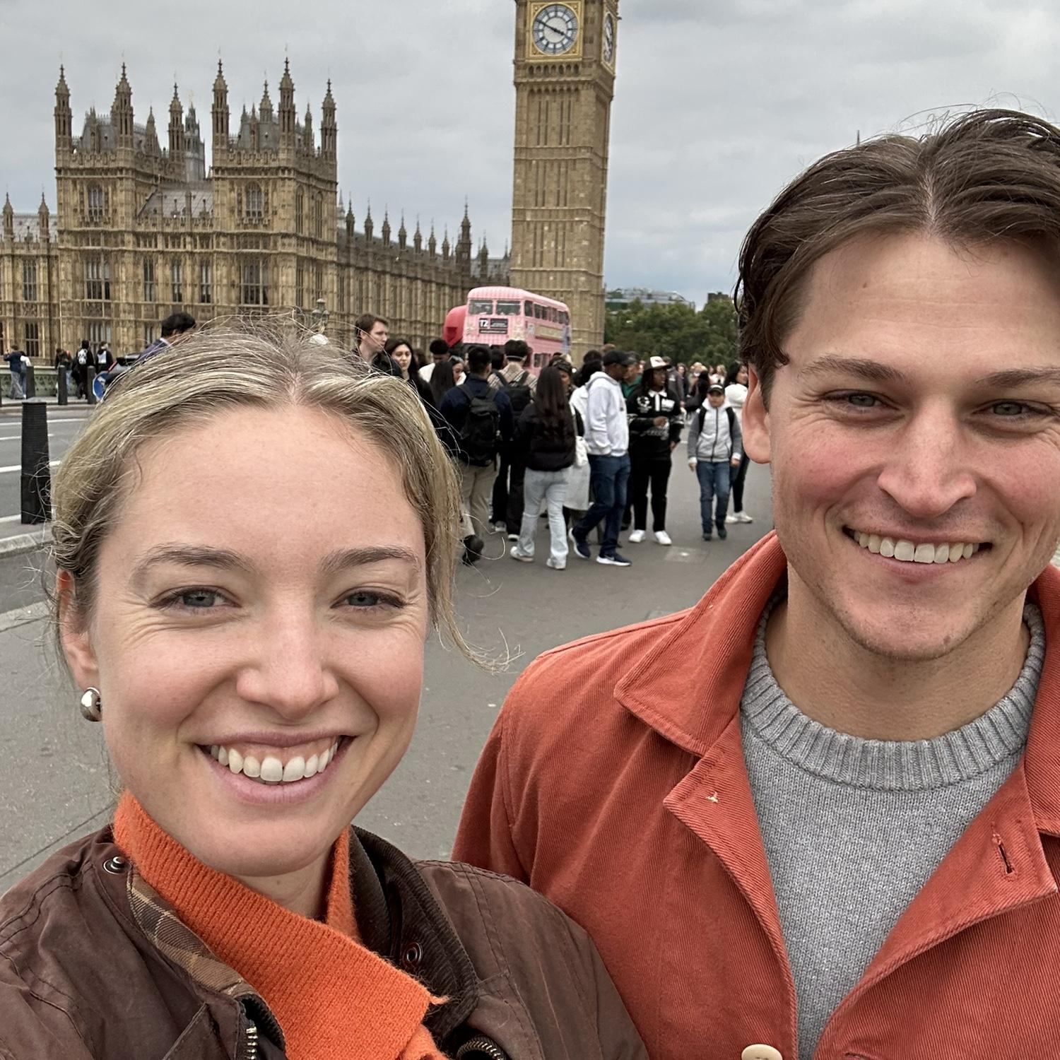 The only selfie in London