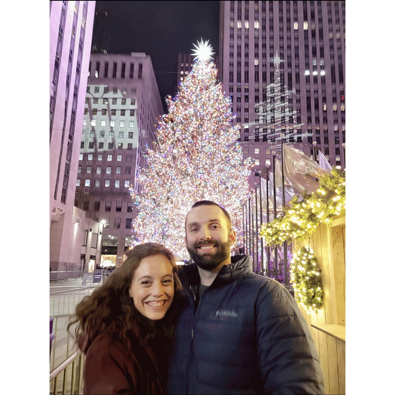 There is nothing more magical than NYC at Christmas time.