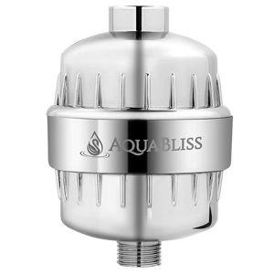 Aquabliss High Output Revitalizing Shower Filter - Reduces Dry Itchy Skin, Dandruff, Eczema, and Dramatically Improves The Condition of Your Skin, Hair and Nails - Chrome (SF100)