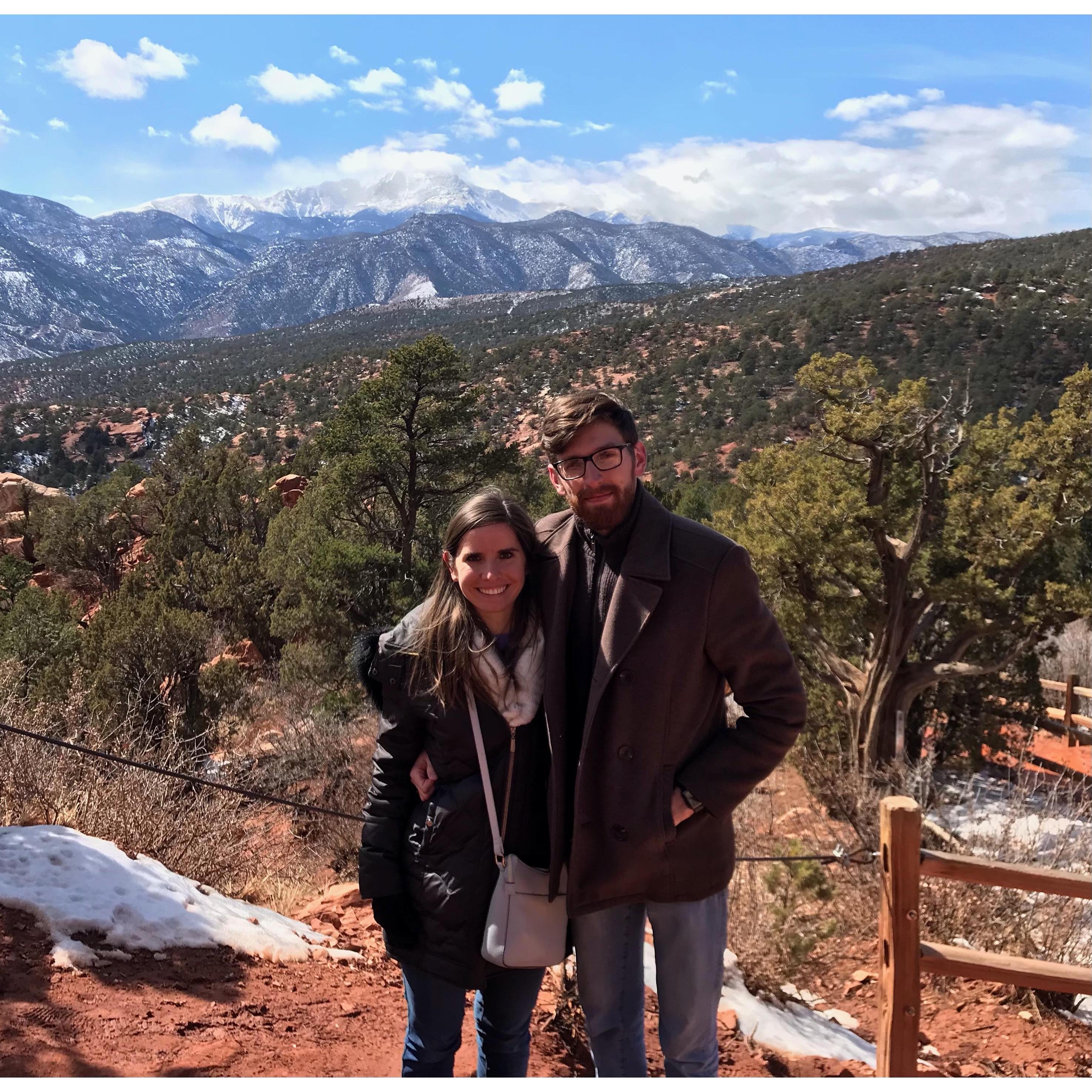 Celebrated his graduation with a trip to Colorado to see friends and family