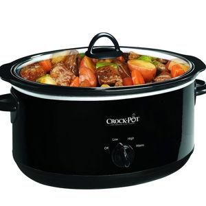 Crockpot Manual 8-Quart Slow Cooker Black