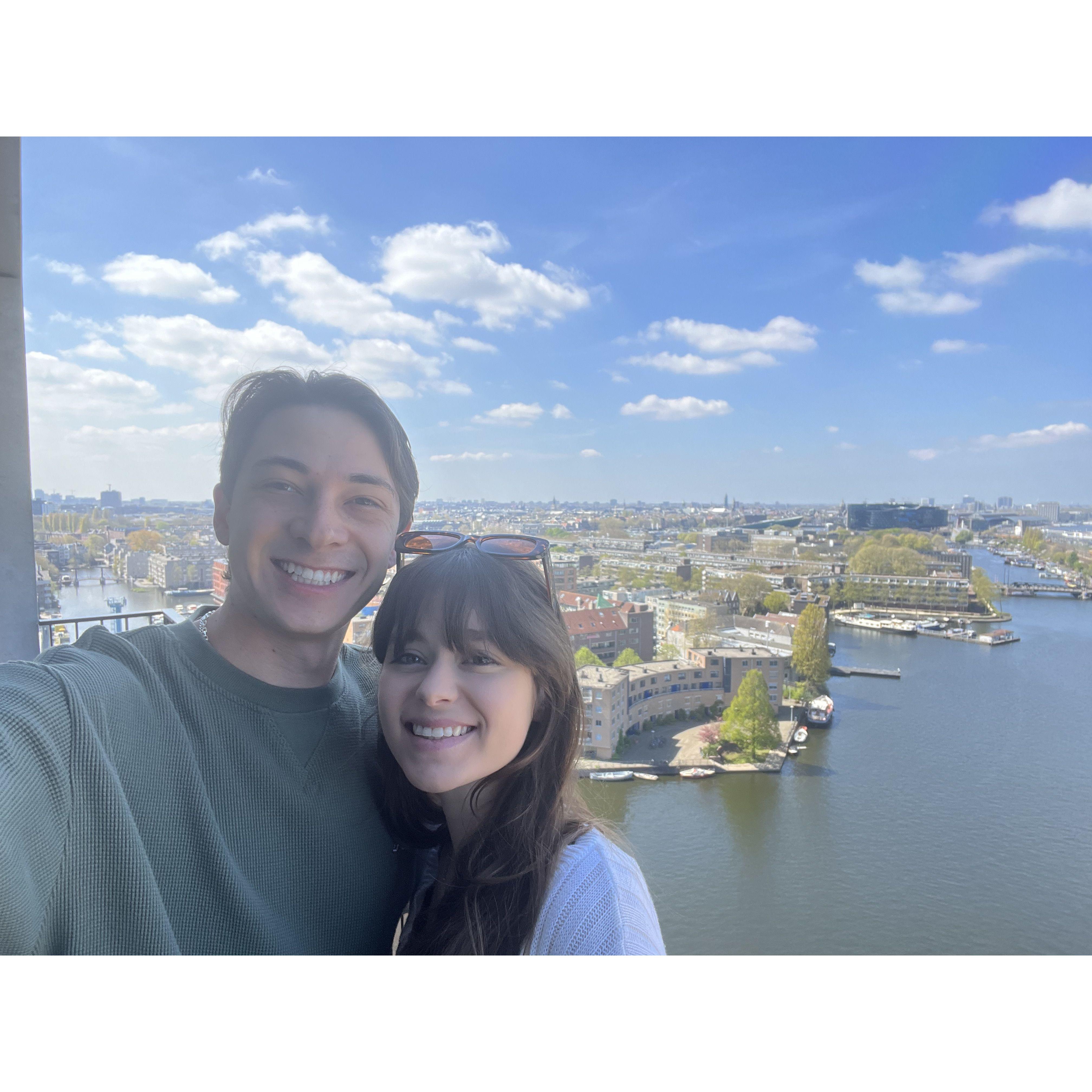 April 2023 - Travel to Amersterdam together.