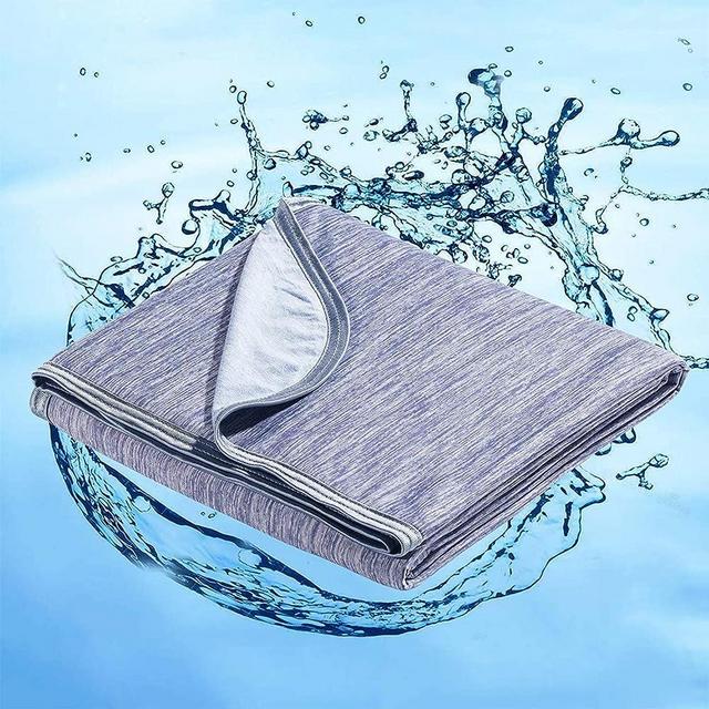 Marchpower Cooling Blanket for Hot Sleepers King Size, Q-Max>0.5 Arc-Chill Cooling Blanket with Double-Sided Design, Japanese Cooling Fiber Absorbs Body Heat, Soft Cold Blanket for Sleeping Summer