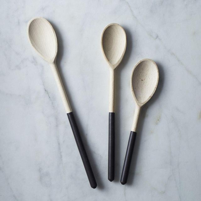 Fresh Soil-Dipped Wooden Spoons (Set of 3)