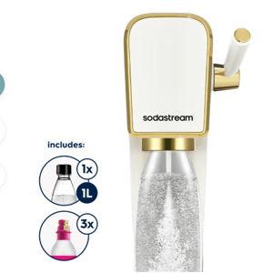 SodaStream ART | White + Gold