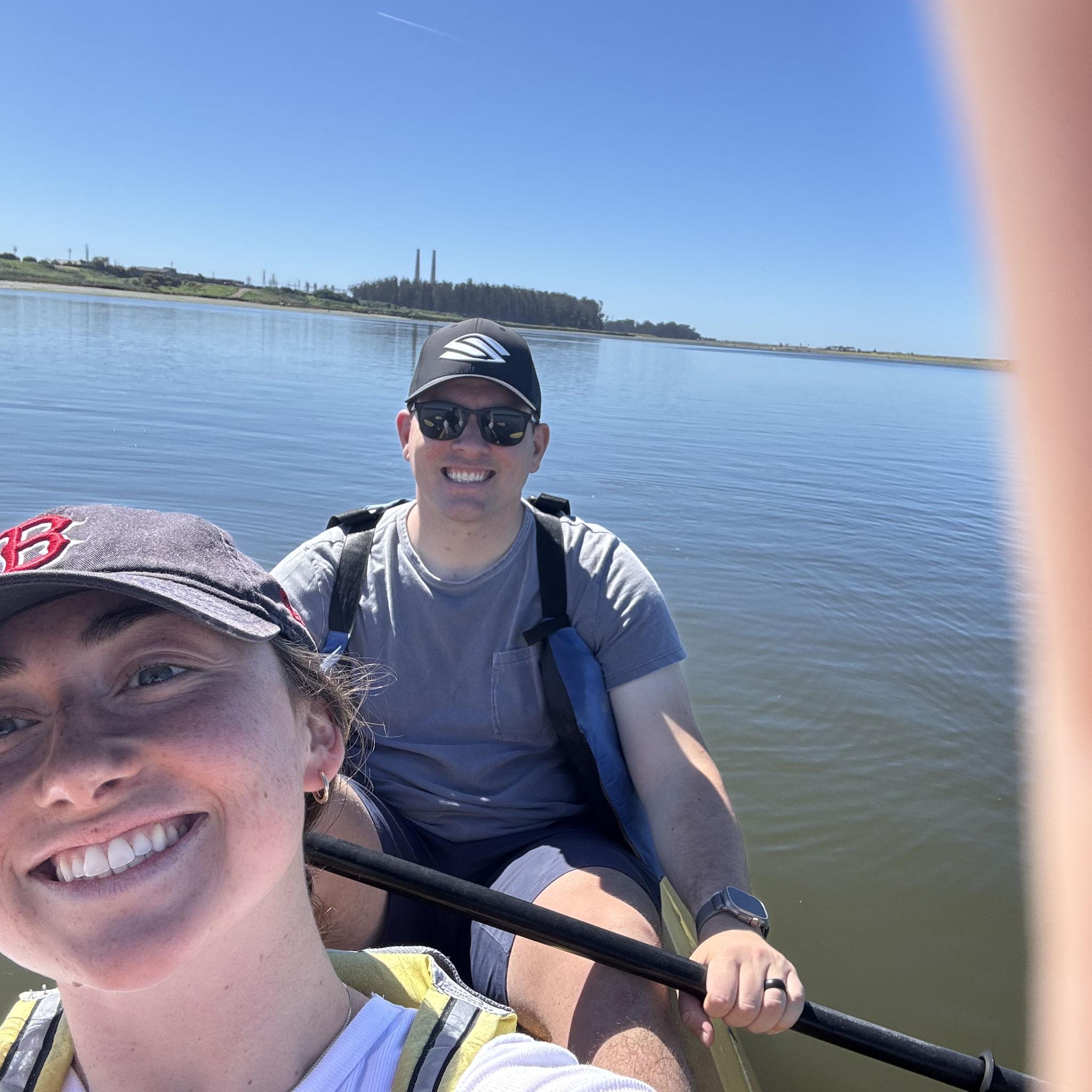 Spotting otters in Monterey