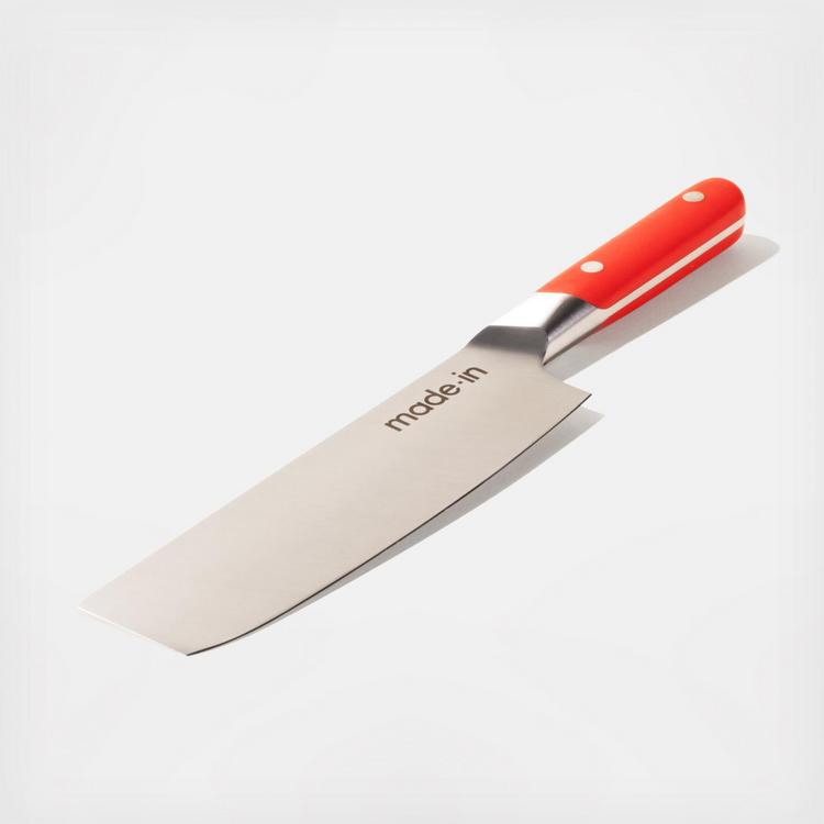  Made In Cookware - 8 Chef Knife France - Full Tang With Pomme  Red Handle: Home & Kitchen