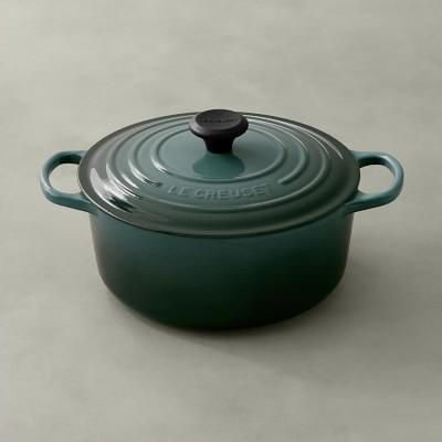 Le Creuset Signature Cast-Iron Round Dutch Oven, 5 1/2-Qt., Ocean