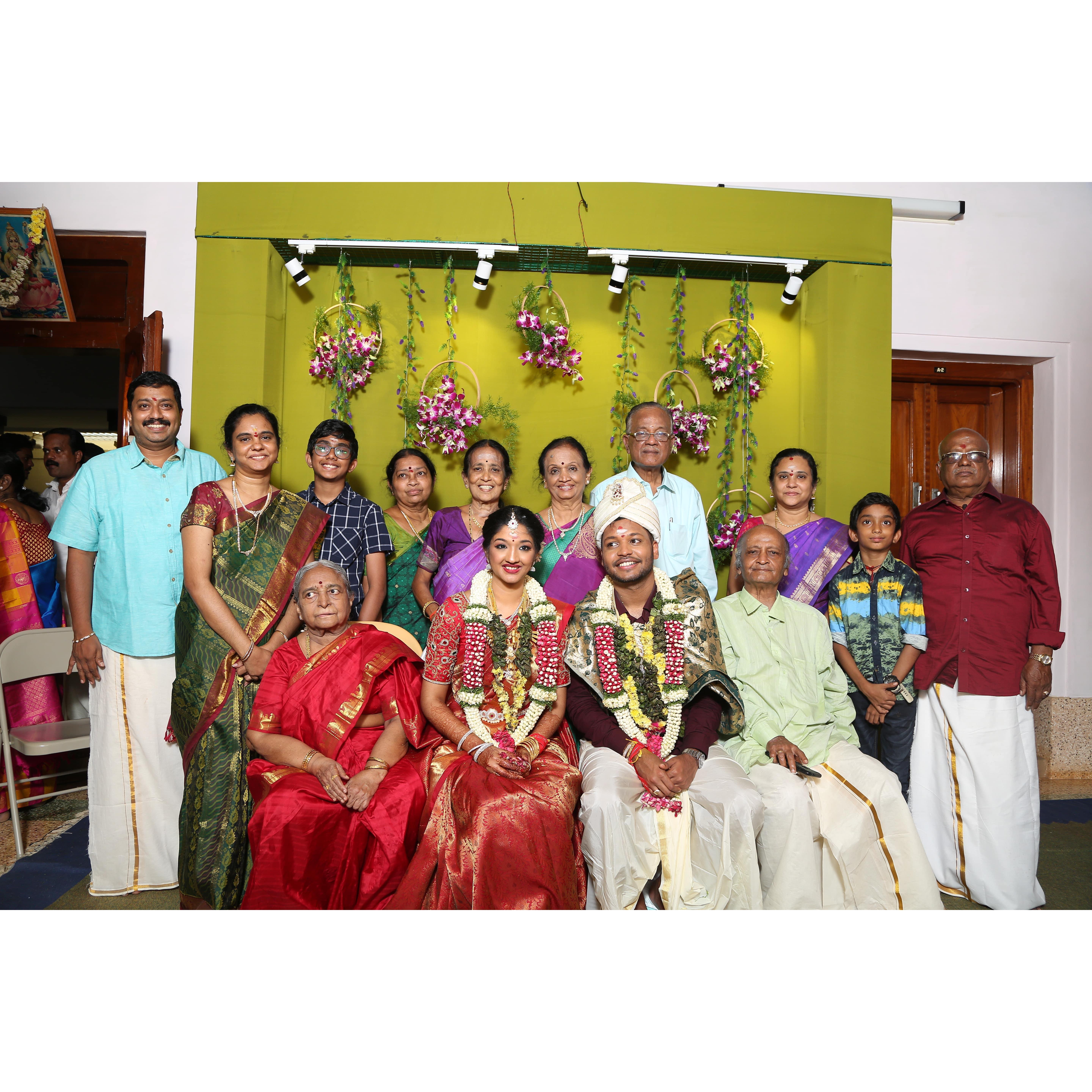 Bride's Mother's Family