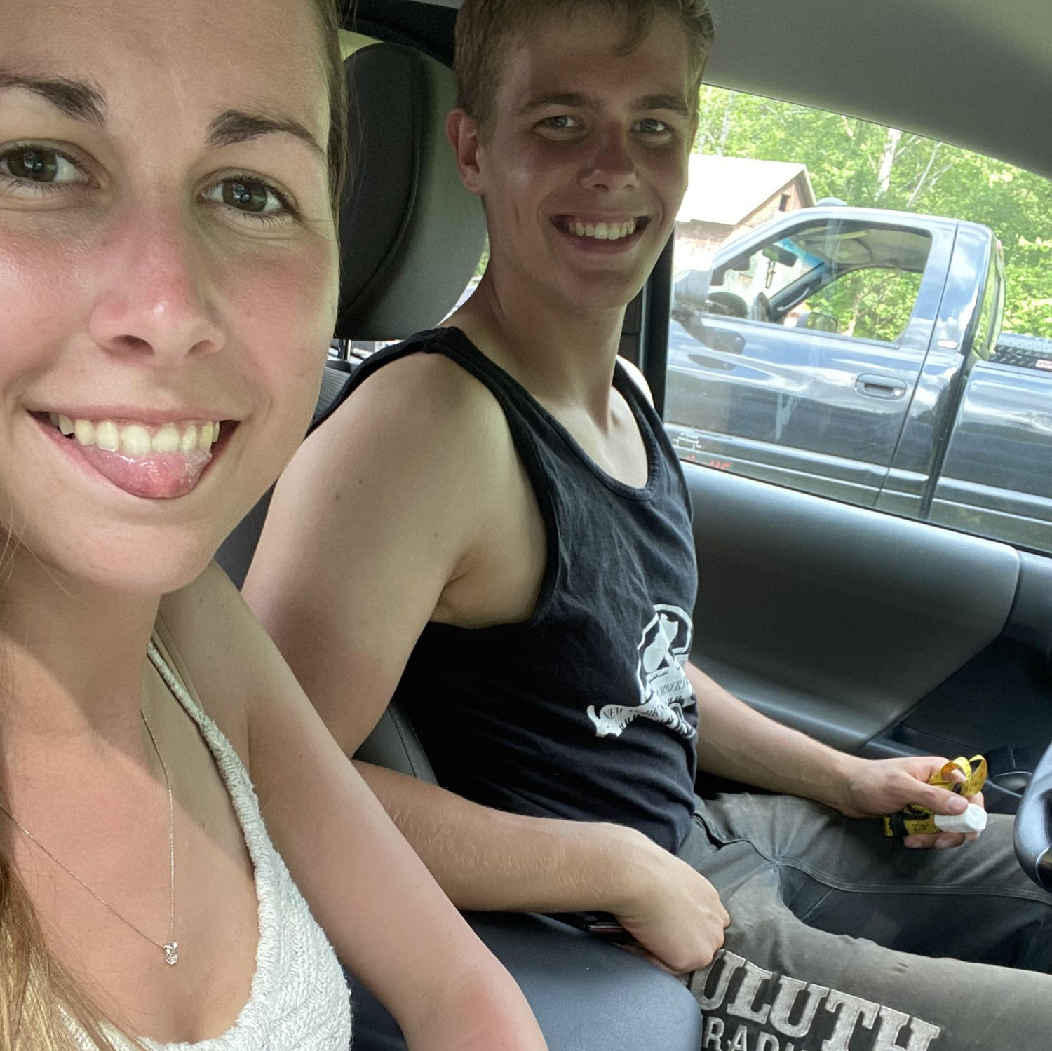 The first lumberjack competition Miranda attended with James in Deposit, NY!