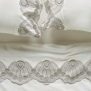 Eyelet Embroidered Sheet Set