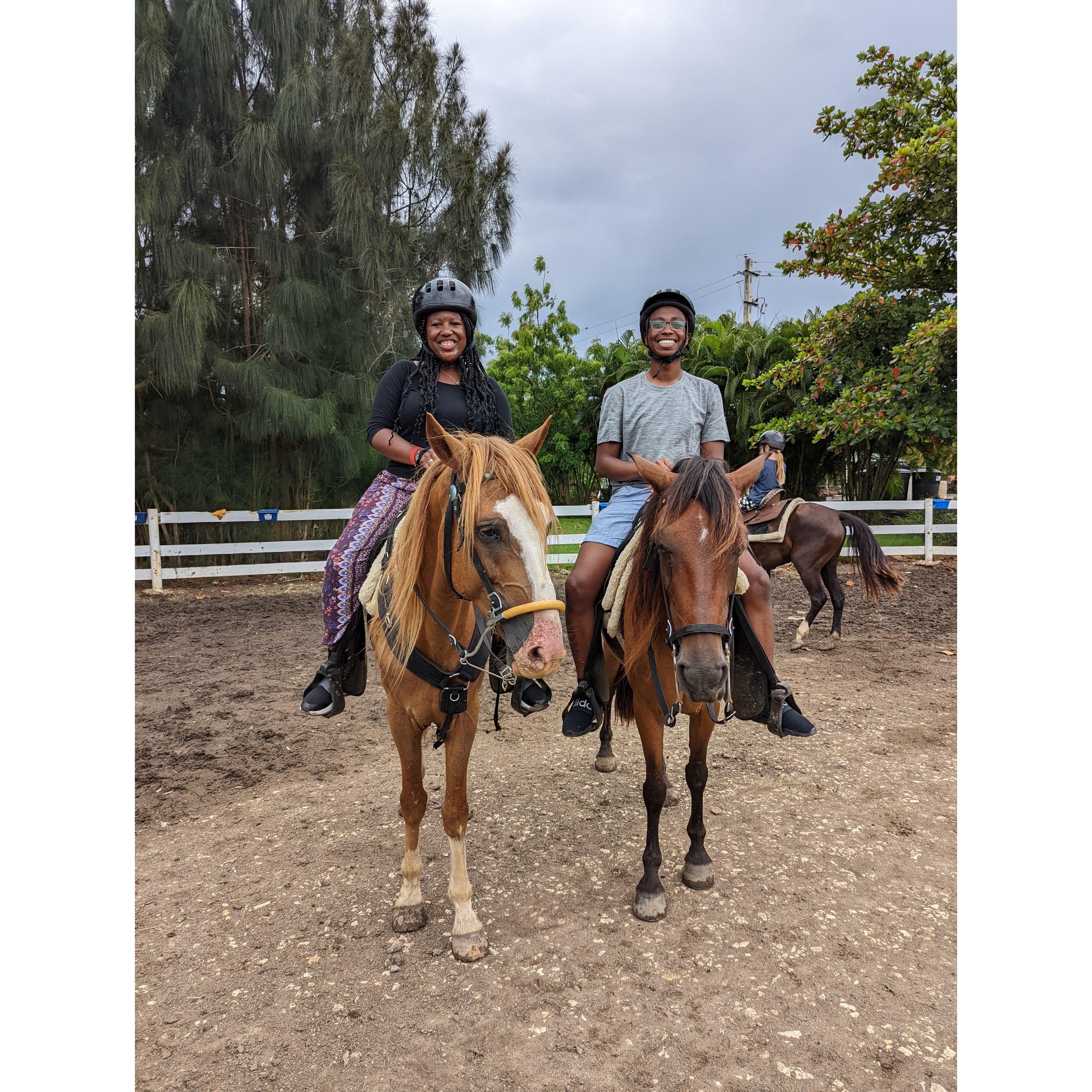 Horseback riding in Puerto Rico! - 2022