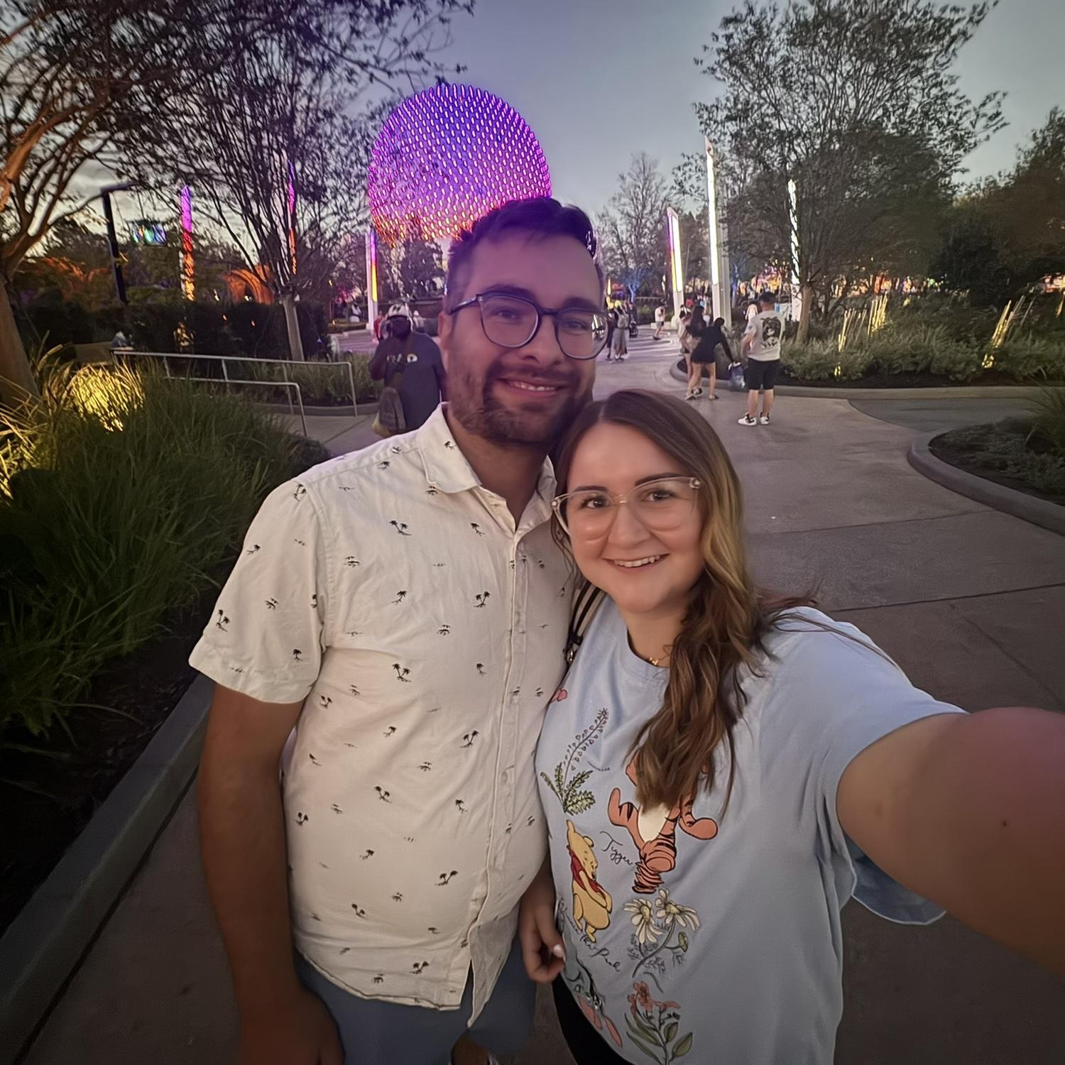 EPCOT on our annual Orlando trip