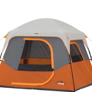 Core Equipment 4-Person Straight Wall Cabin Tent