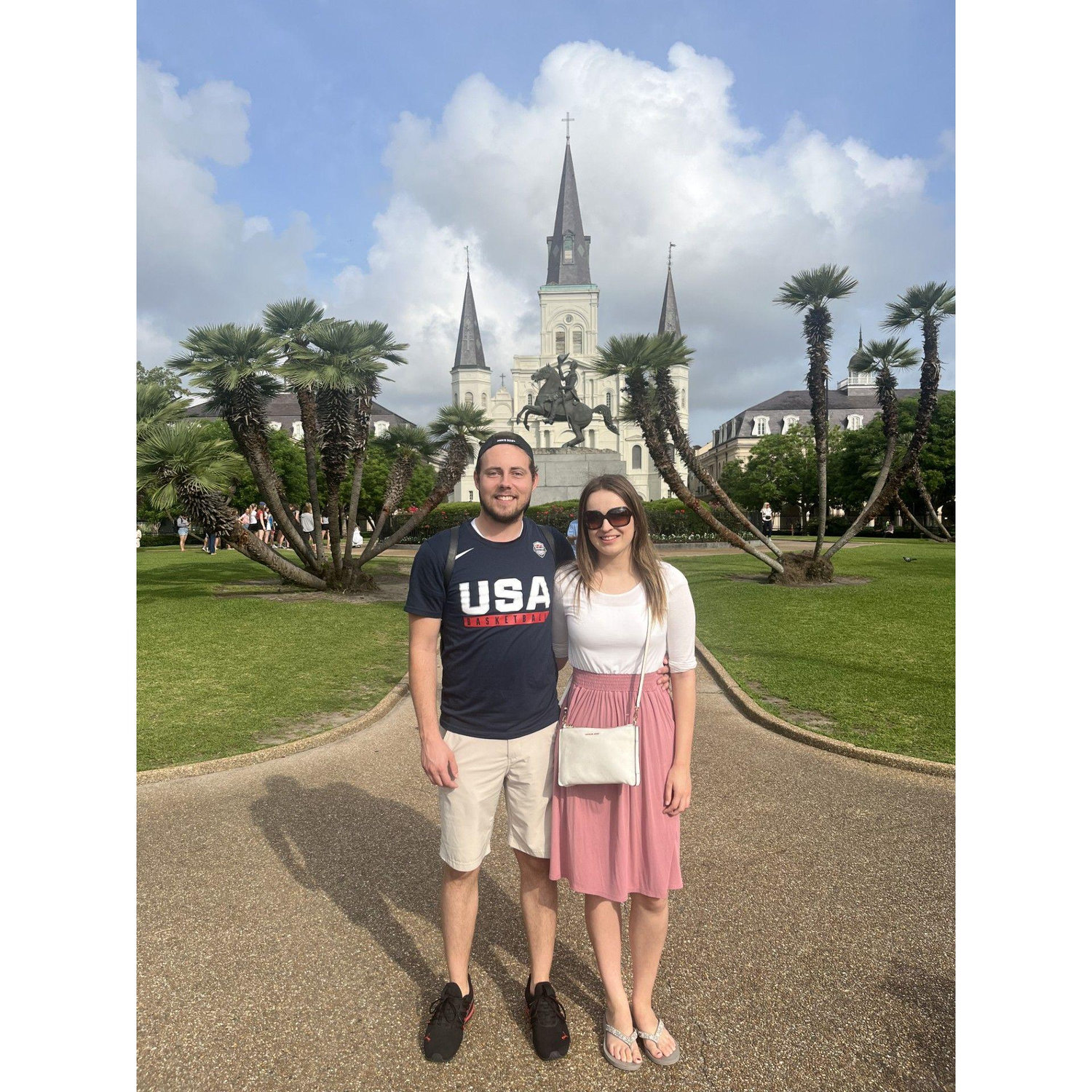 New Orleans! Our first vacation together.
