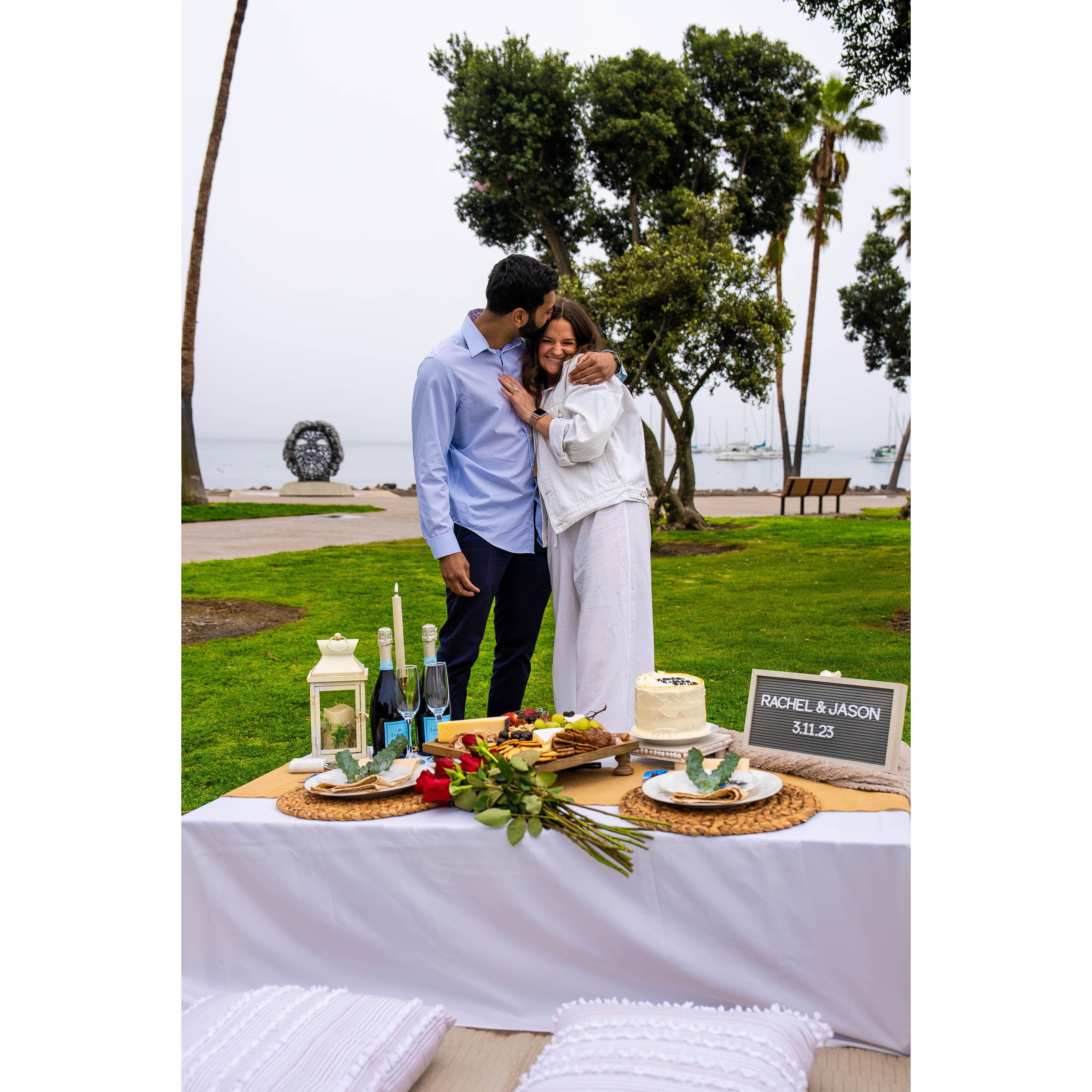 The most beautiful engagement and picnic <3