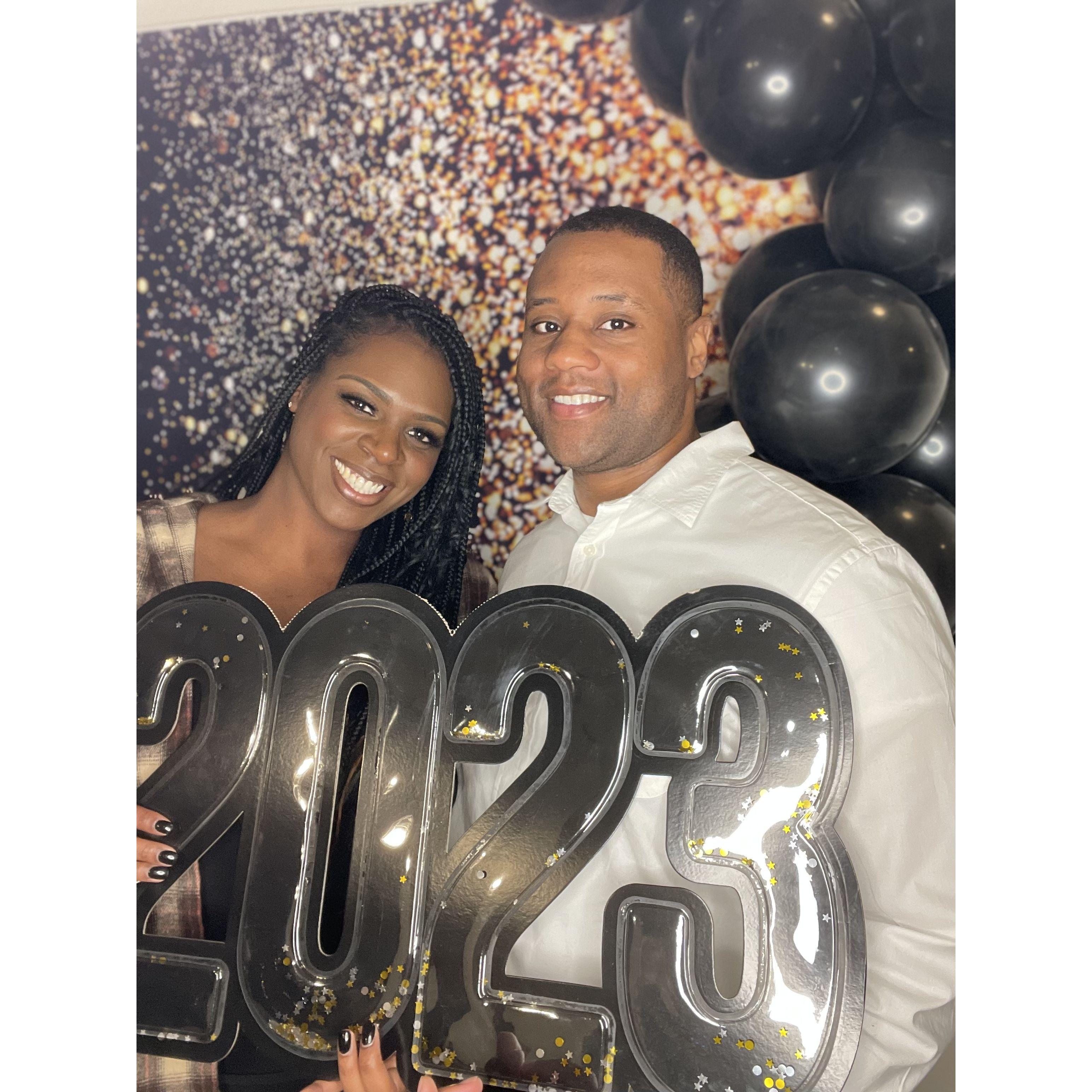 Travis came back to Alabama for Christmas in 2023 and we brought the new year in together for the first time.