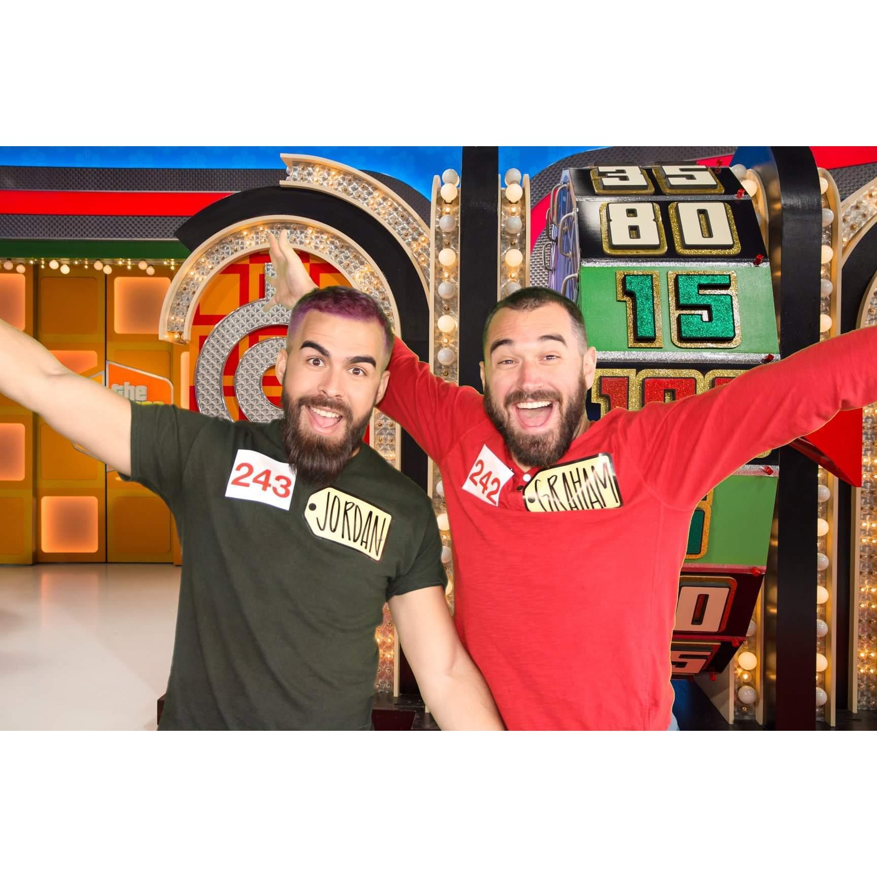 We may not have been called up on stage, but we got to go to Price is Right!