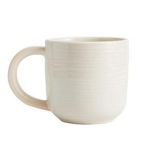 Joshua Mug, Set of 4, Ivory White