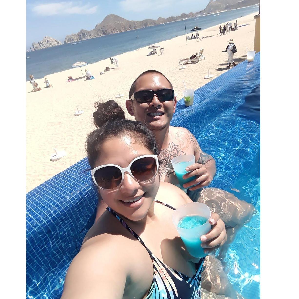 (Cabo San Lucas Infinity pool- 2018)
Little did I know that in a couple days after this day I would be engaged to my best friend! I thank God for you every day, you are a real-life angel.