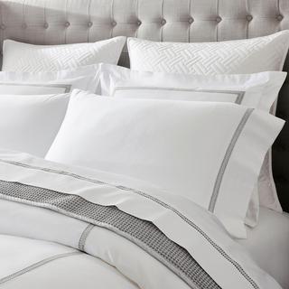 Eyelet Organic Pillowcase, Set of 2