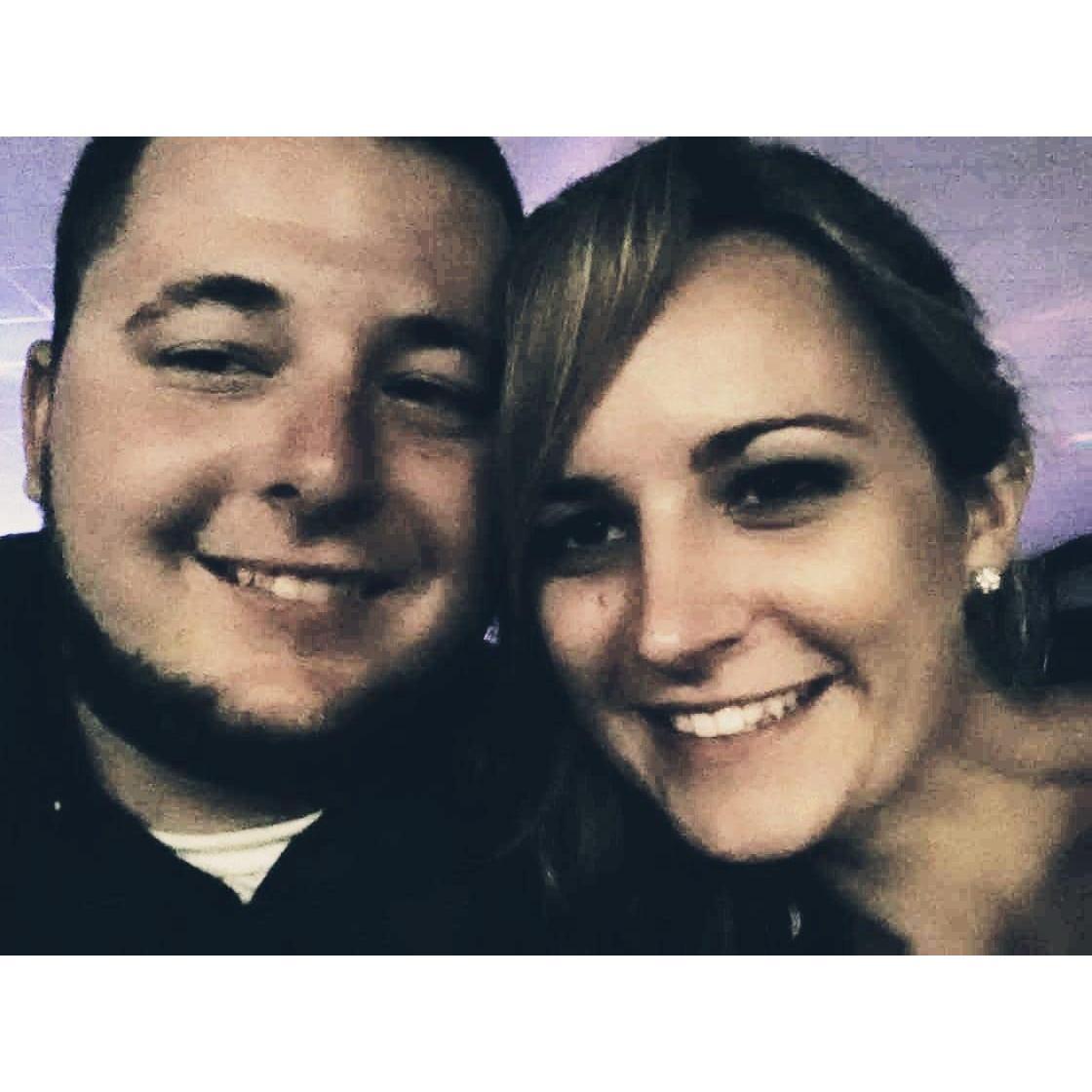 Our first wedding together; the beginning of our adventures!