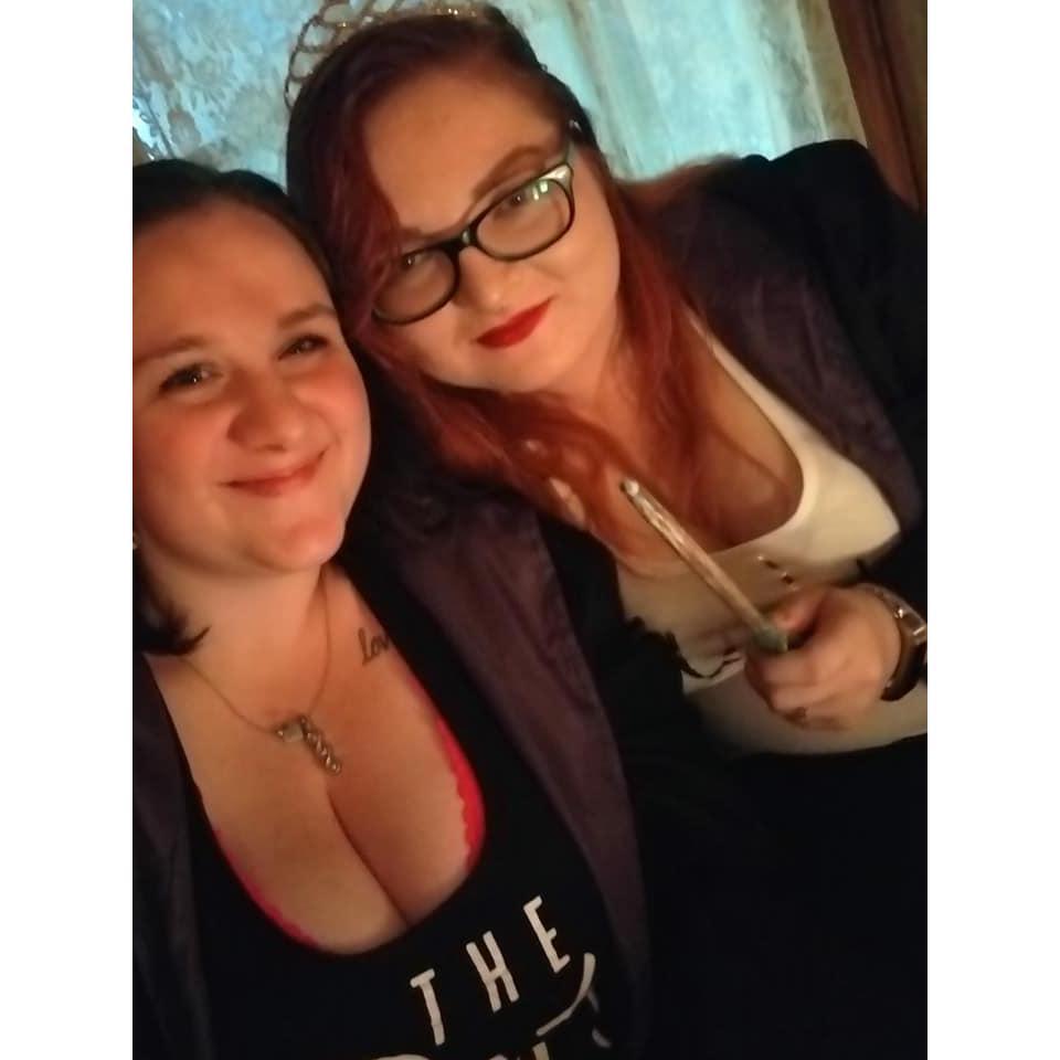 My sister and I for my bachelorette!
