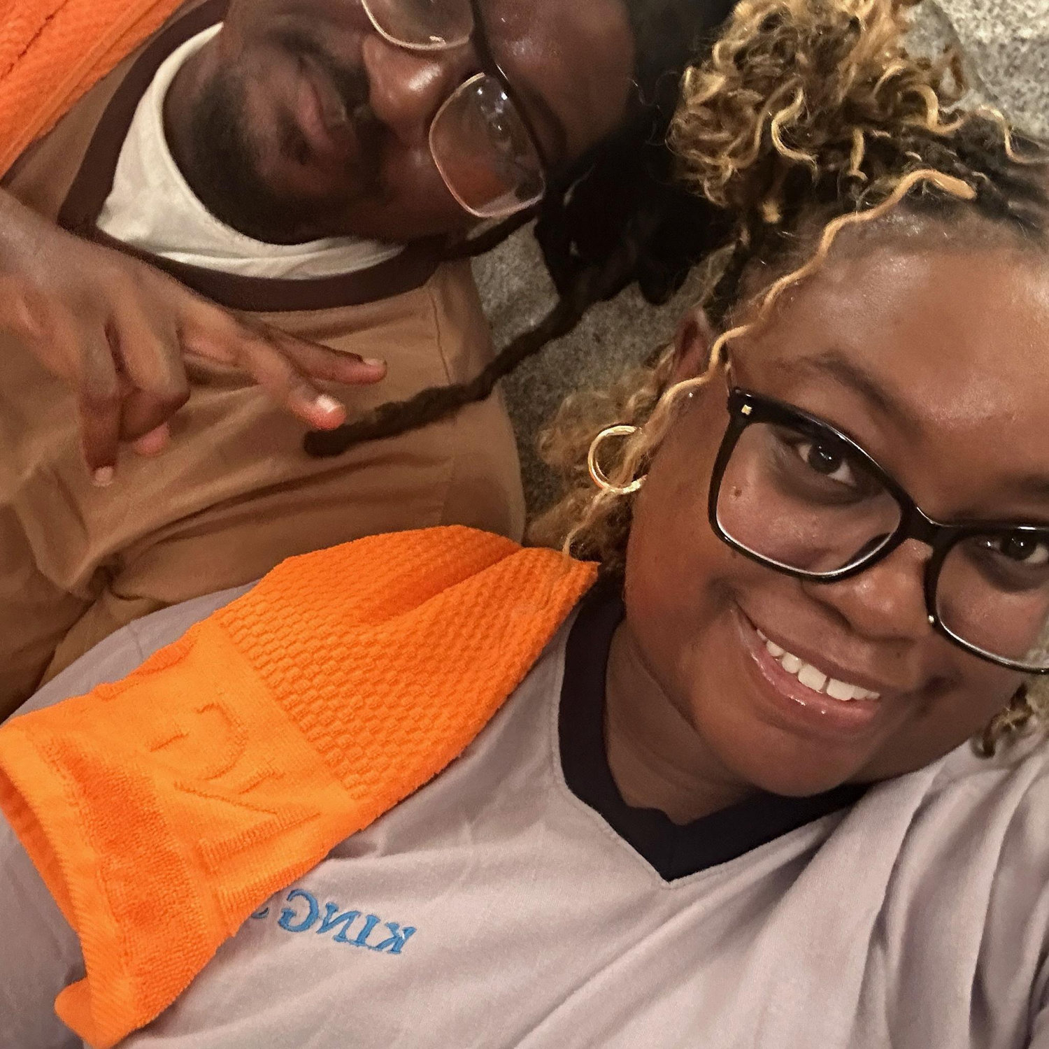 Relaxing at King's Spa!