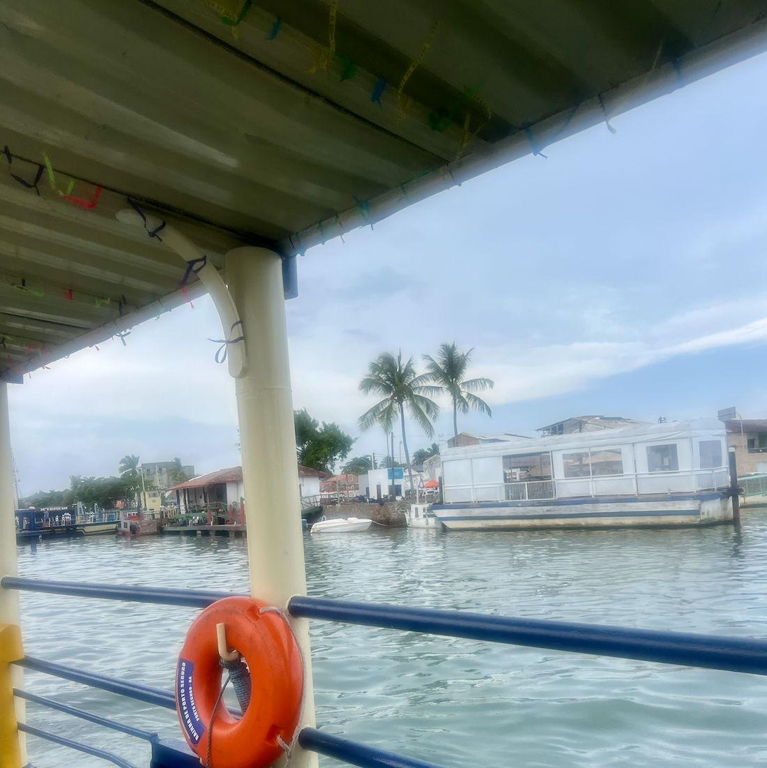 Views from the ferry connecting Porto Seguro to Arraial d'Ajuda