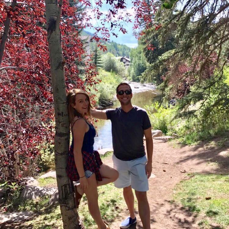 Vale, before a Third Eye Blind concert (one of the many 3EB concerts Ash has dragged Wayne to)