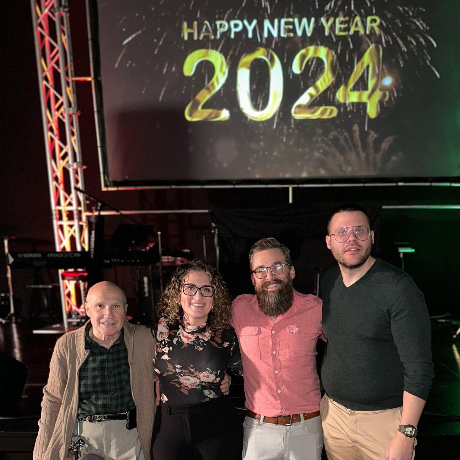 First New Years together—Zack asked Leeza’s dad for his blessing to pursue his daughter for marriage.