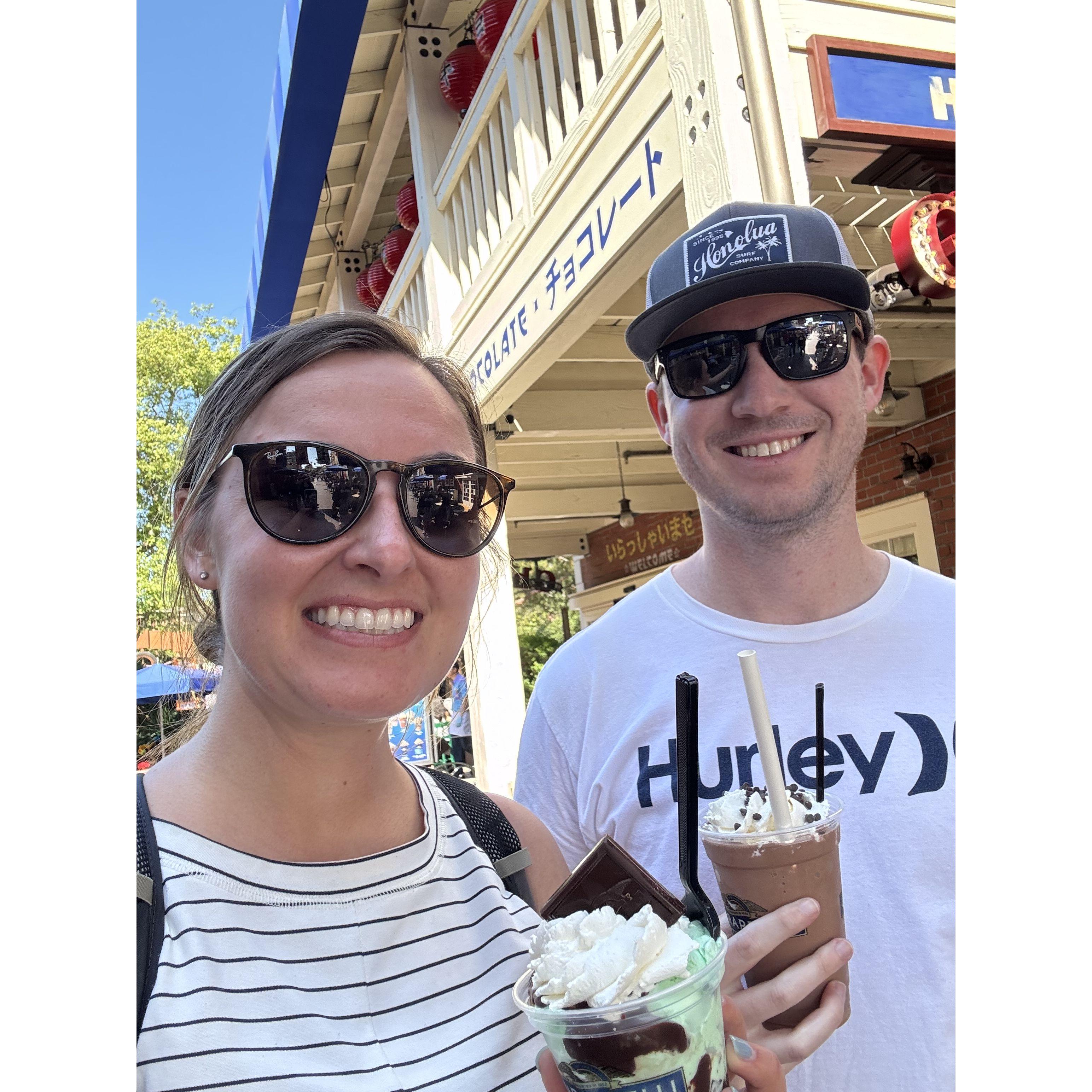 We love our trips to Disneyland just to get Ghirardelli!