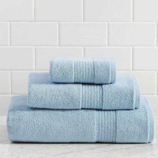 Cloud Bath Towel, Chambray